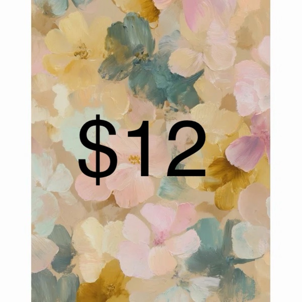 $12 RUN - UNLISTED LIVE SHOW LISTING